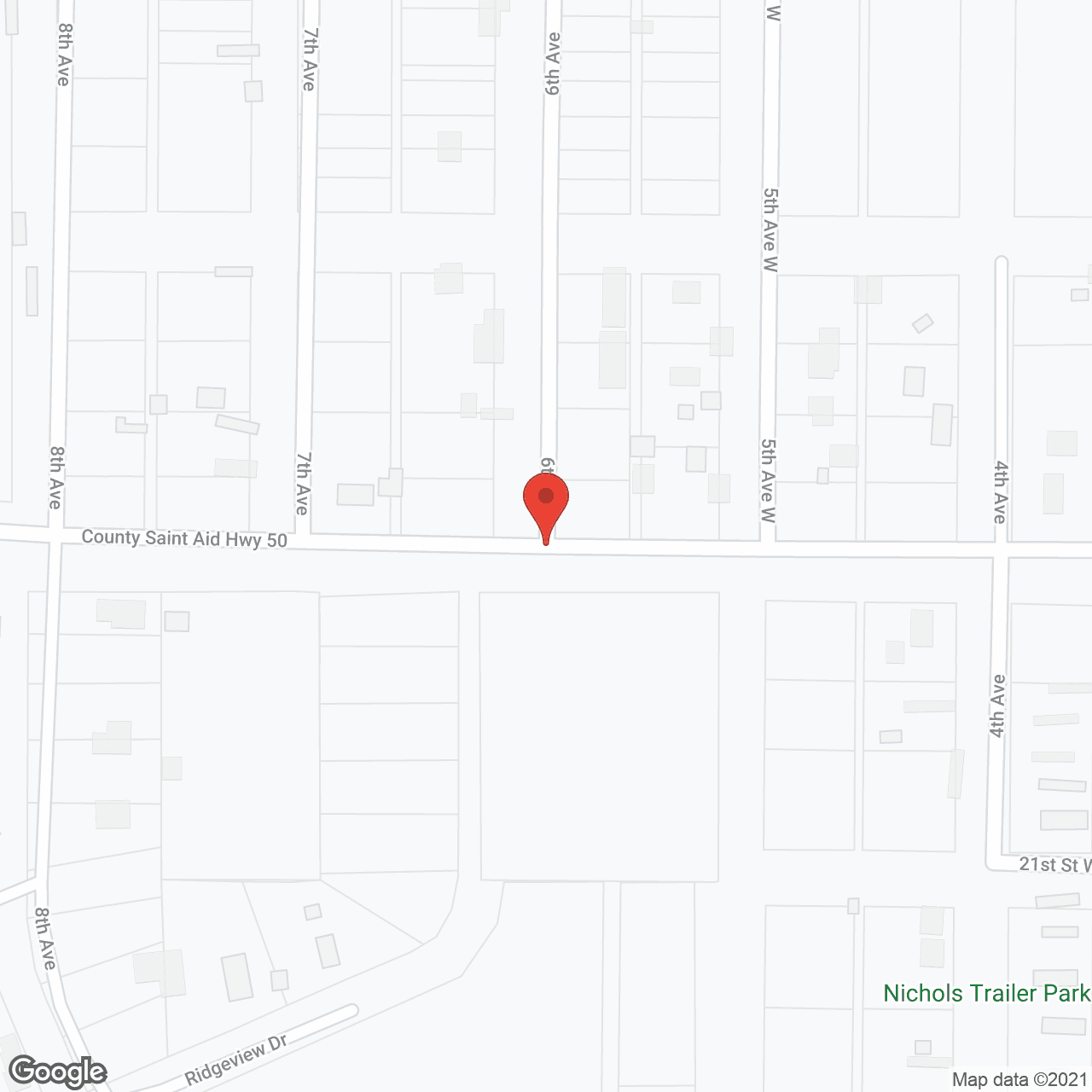 Map of the neighborhood around West Falls Estates