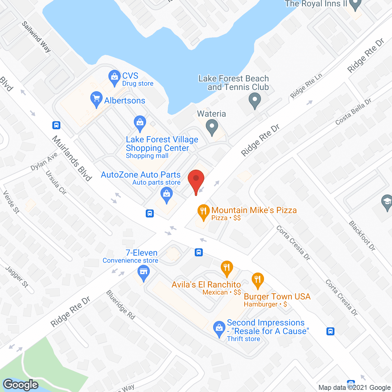Map of the neighborhood around The Royal Inns Residential Care Homes II