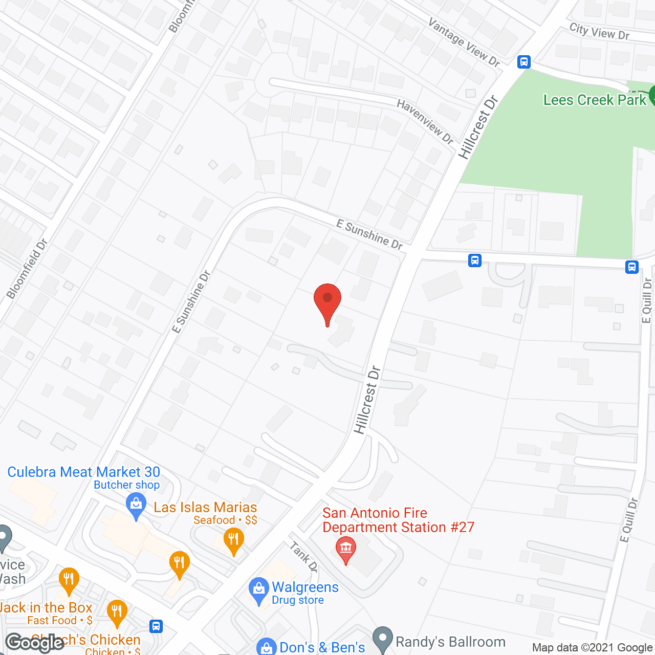 Map of the neighborhood around A Golden Age Assisted Living