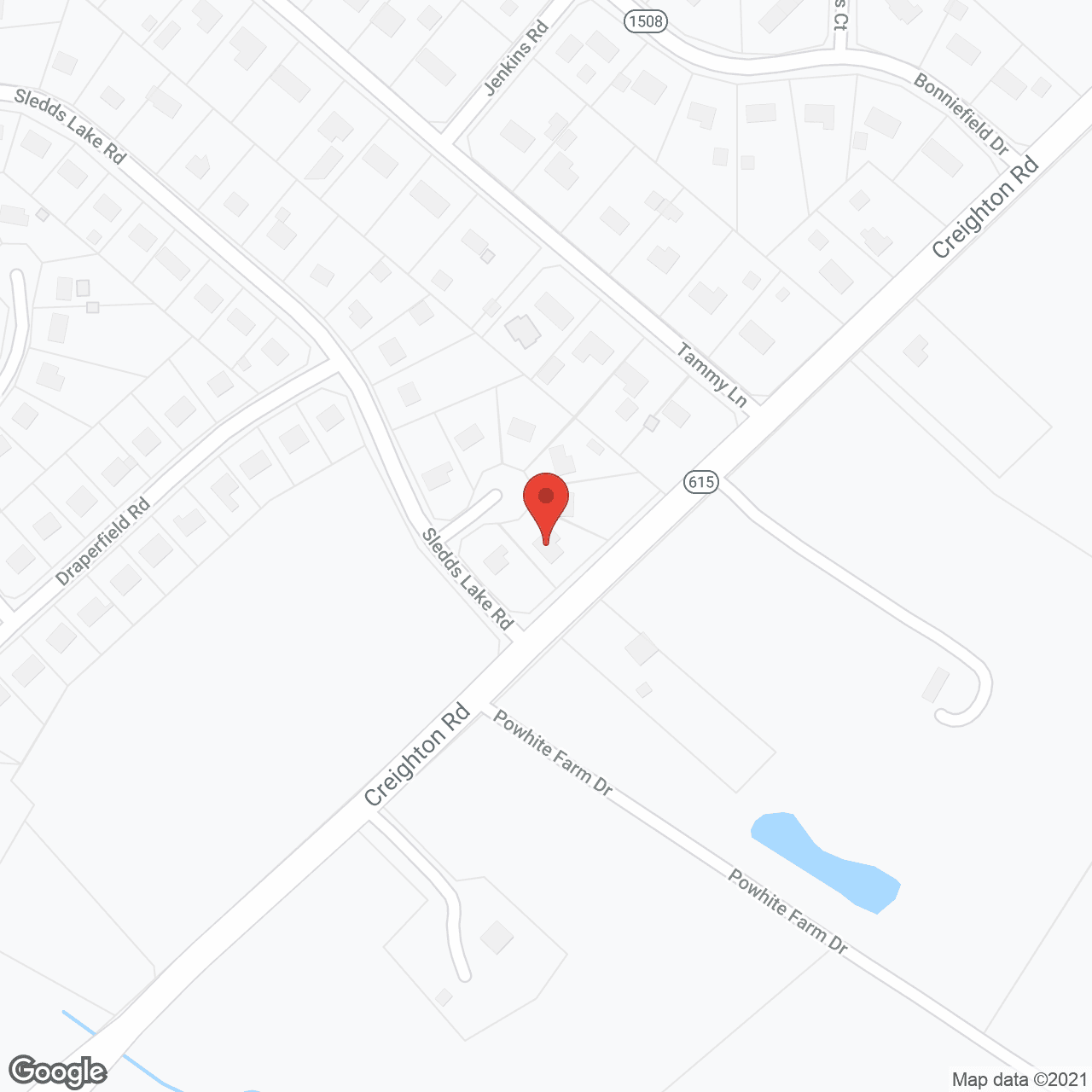 Map of the neighborhood around Cha Cha Care Home