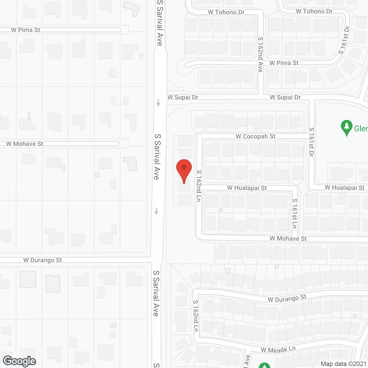 Map of the neighborhood around All Valley Home Care