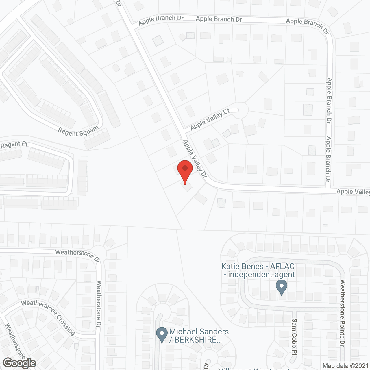 Map of the neighborhood around Love Touch Personal Care Home