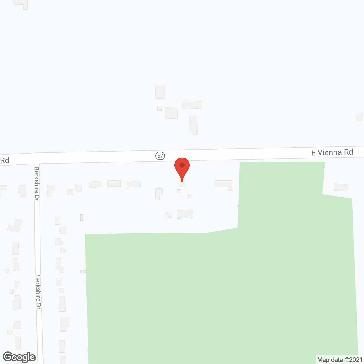 Map of the neighborhood around Bentley Manor #2