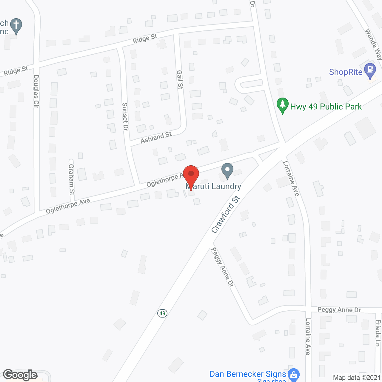 Map of the neighborhood around D and L Personal Care Home