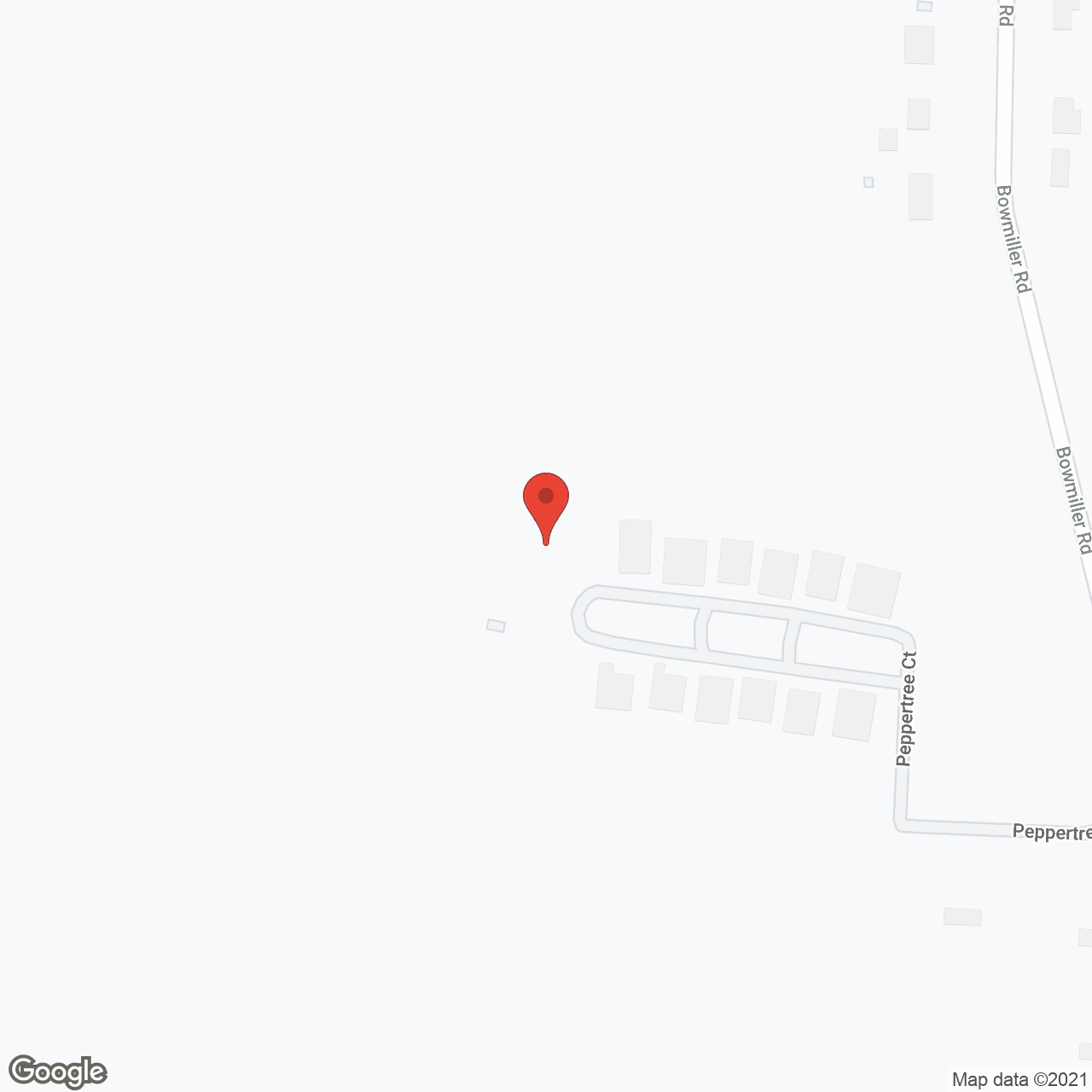 Map of the neighborhood around Pinegrove Estates