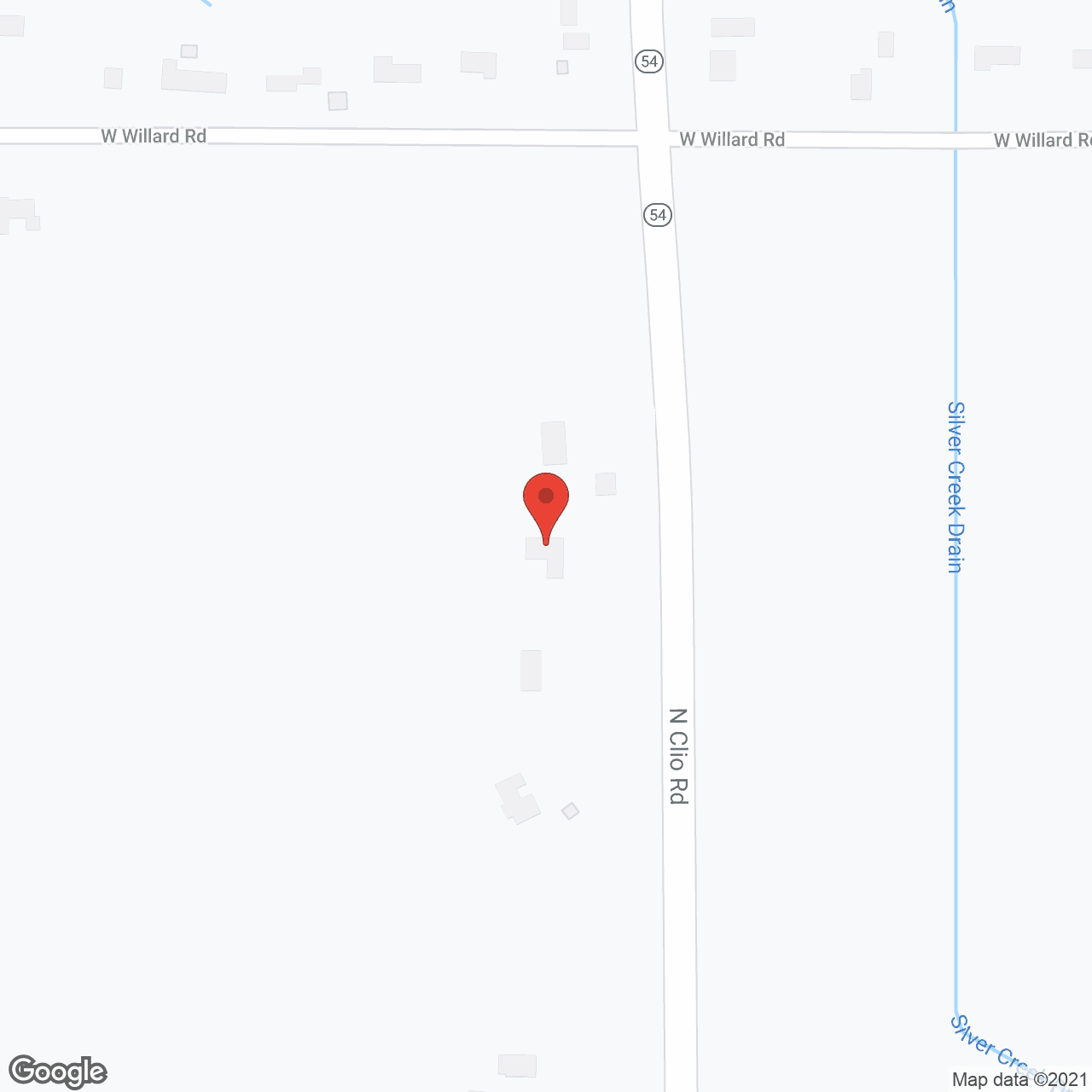 Map of the neighborhood around Bentley Manor #3