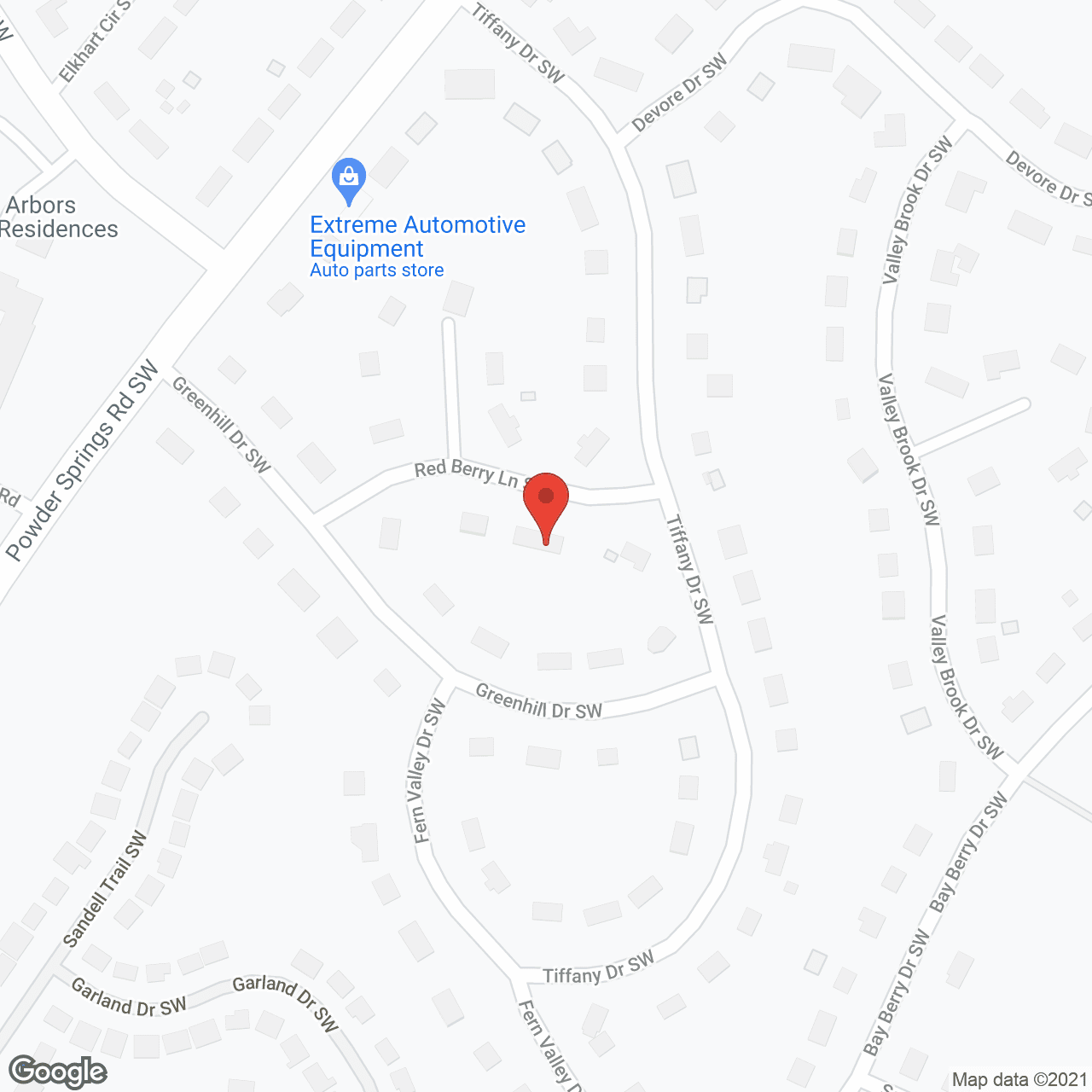 Serene Personal Care Home in google map