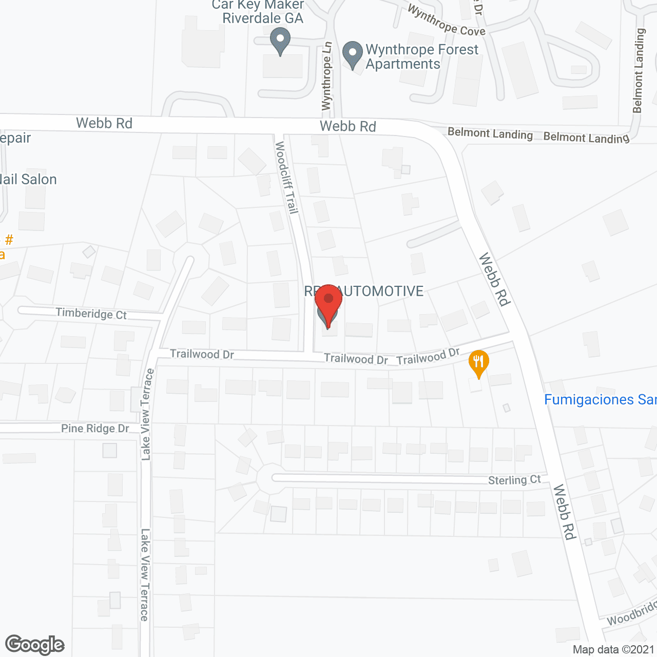 Map of the neighborhood around Hertford Tendercare Personal Care Home