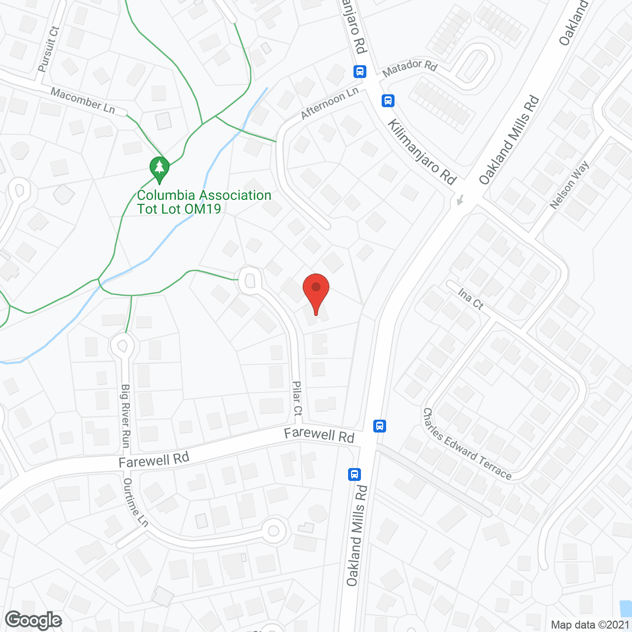 Map of the neighborhood around San Jose Care Home