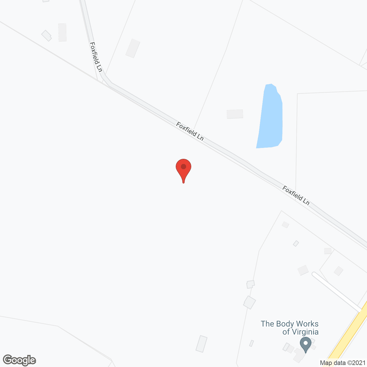 Map of the neighborhood around Poet's Walk Leesburg