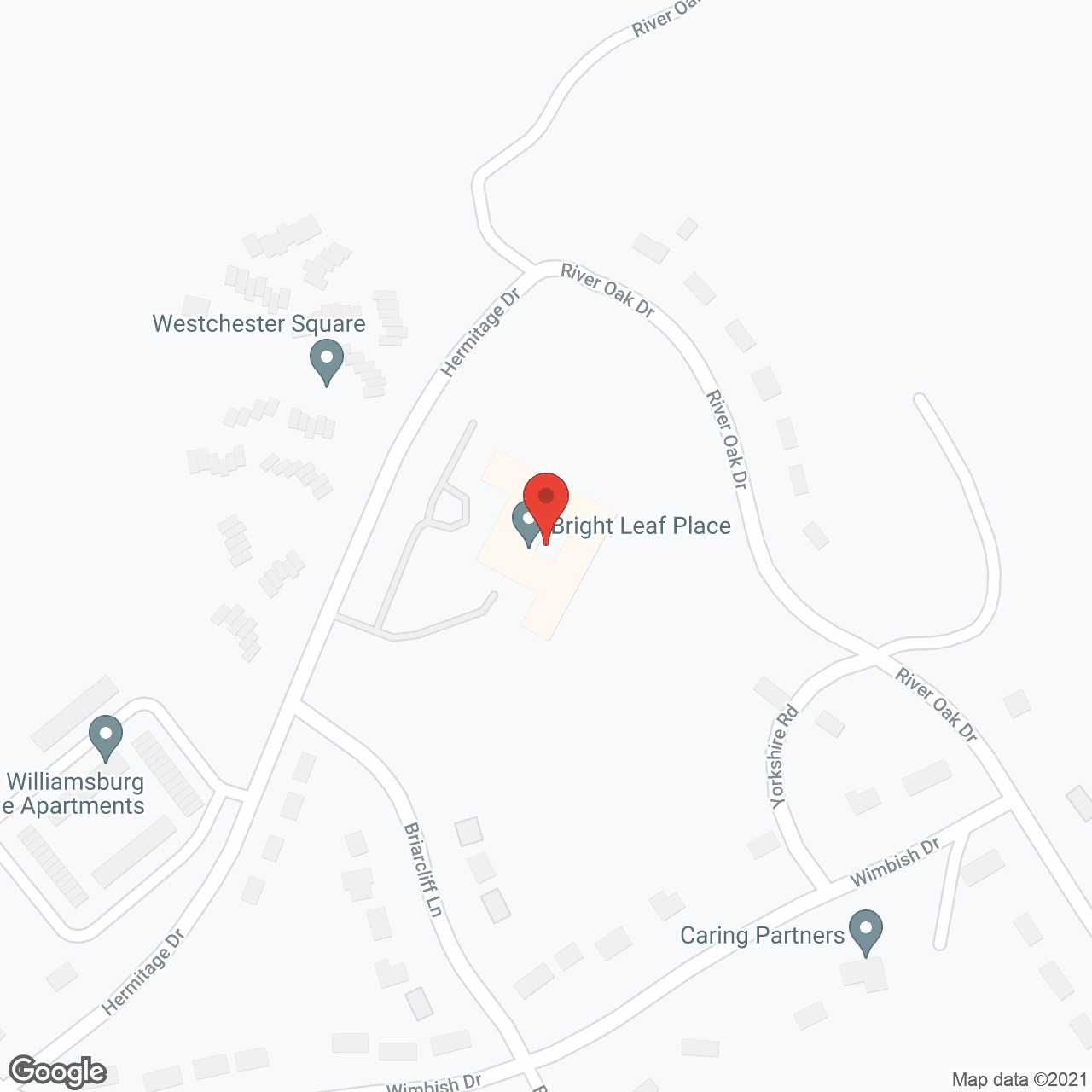 Map of the neighborhood around Cardinal Senior Communities at Danville