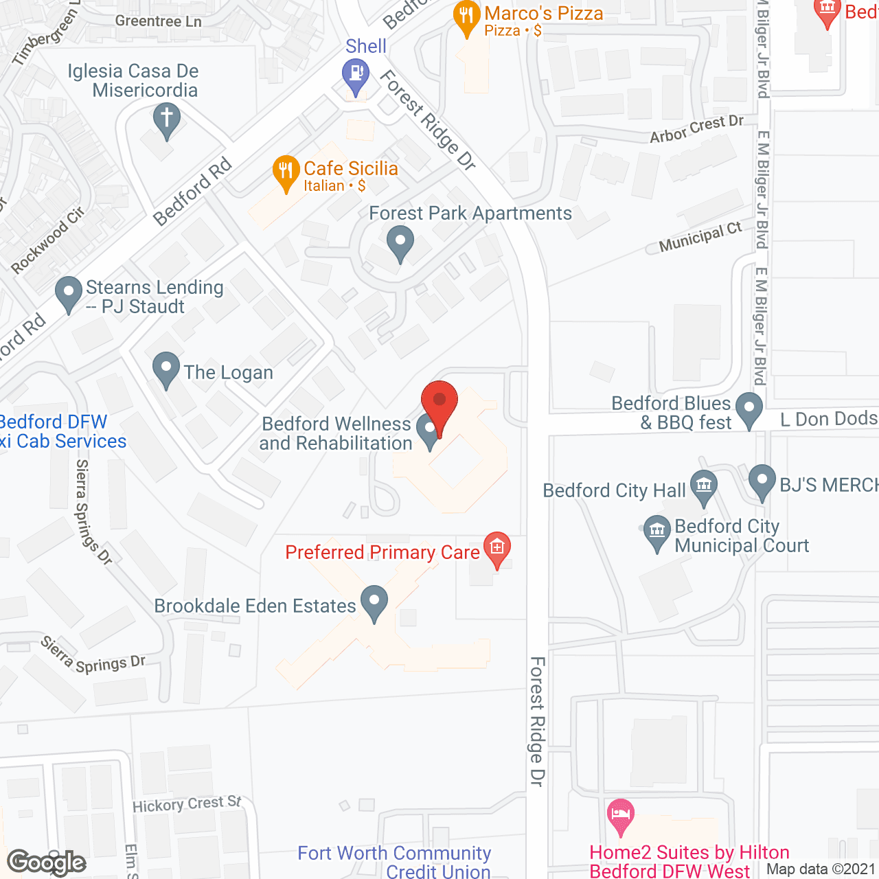 Heartland Health Care Ctr in google map