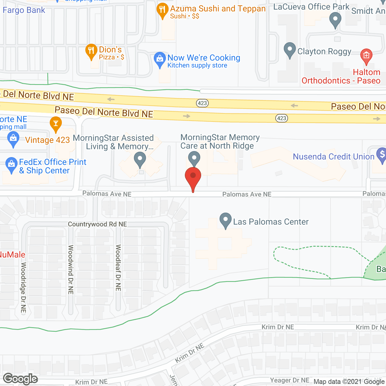 MorningStar Assisted Living & Memory Care of Albuquerque in google map
