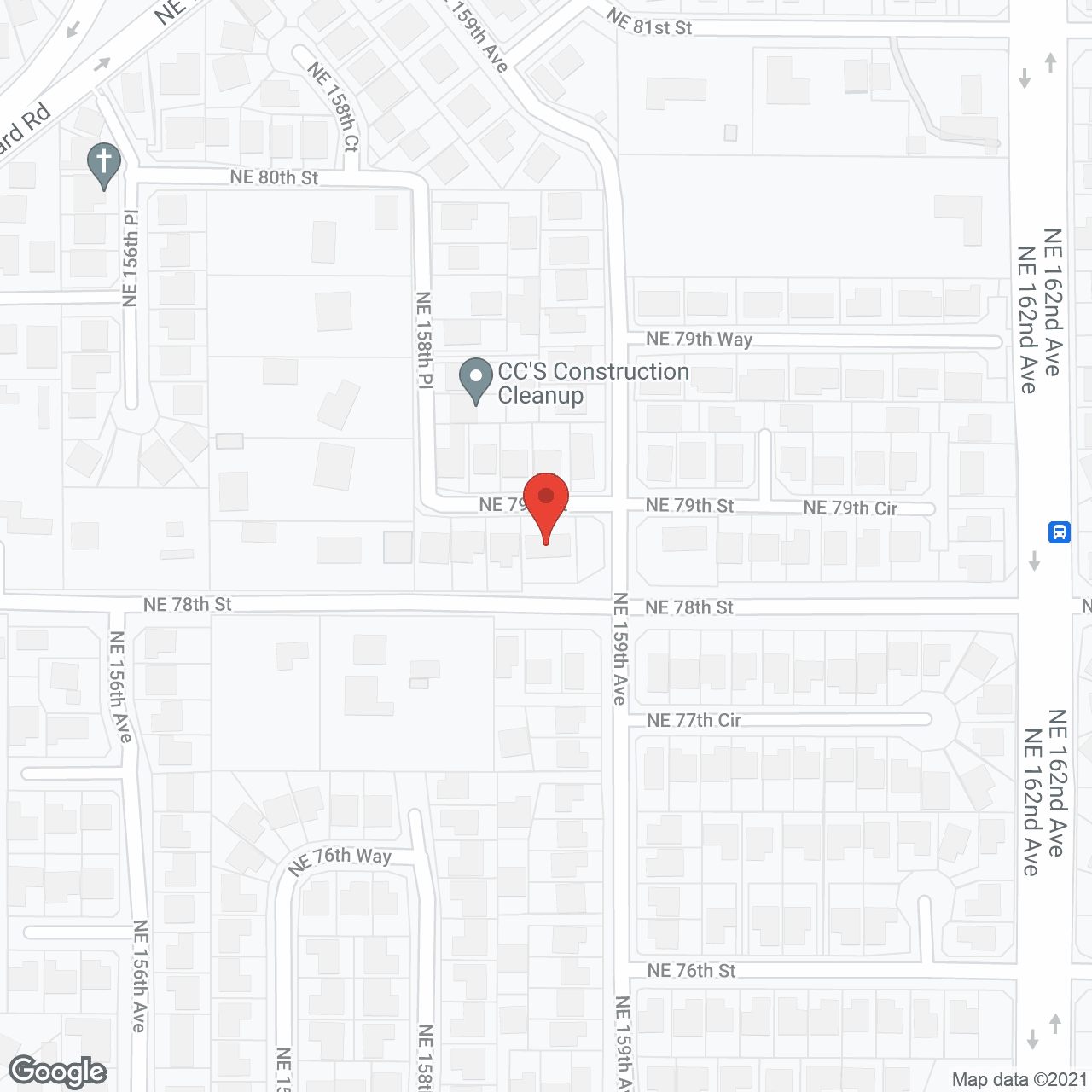 Map of the neighborhood around The Family Care