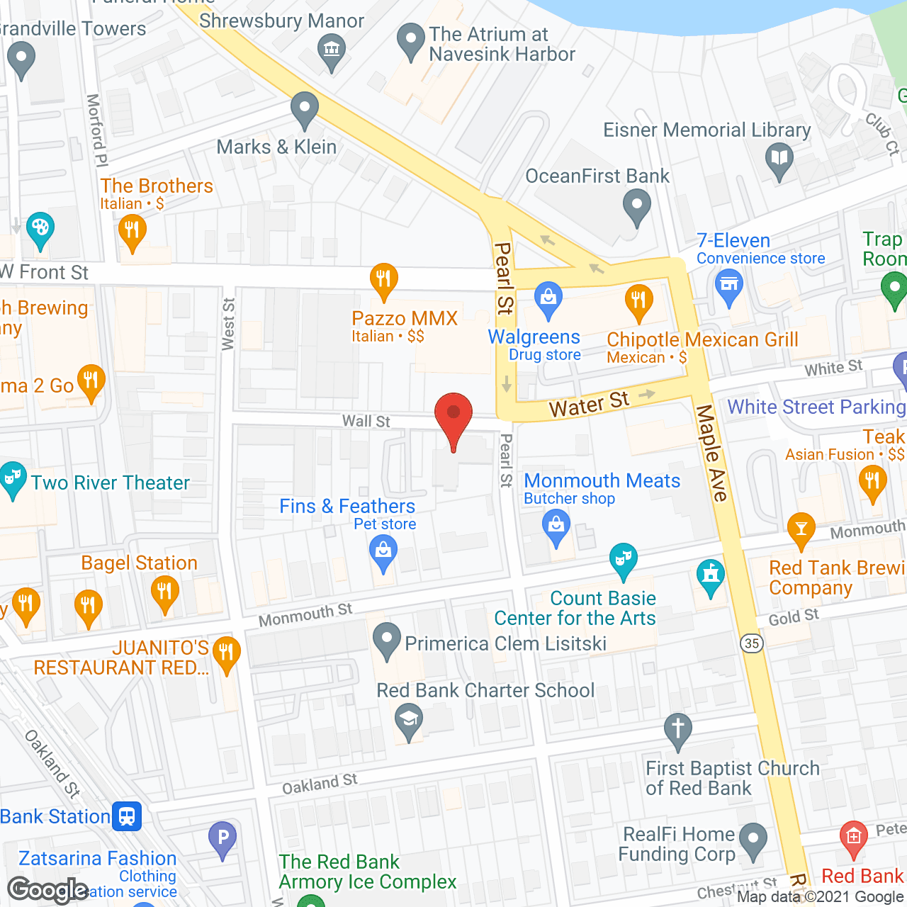 Map of the neighborhood around United Methodist Communities At The Wesleyan