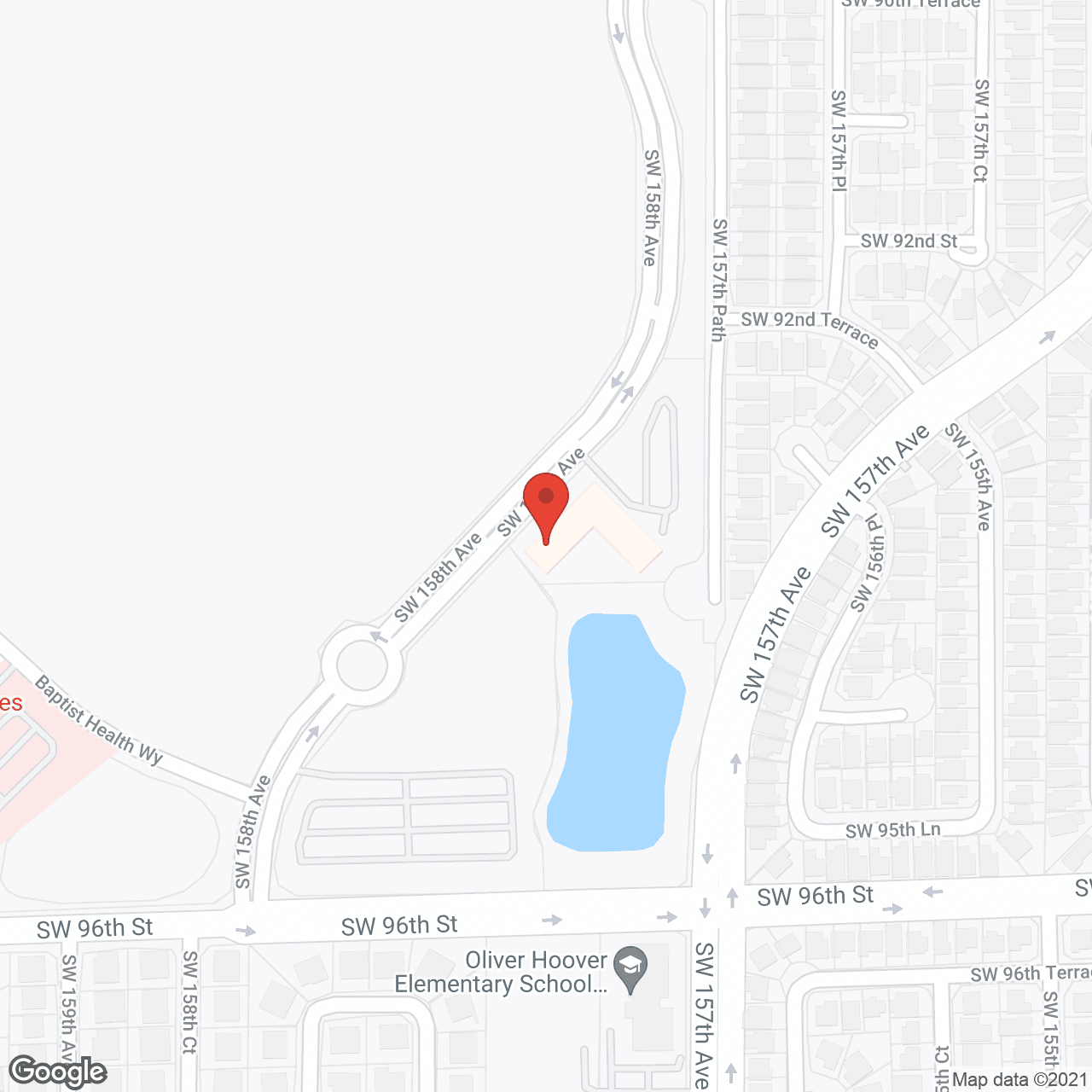 Map of the neighborhood around The Residences at Miami