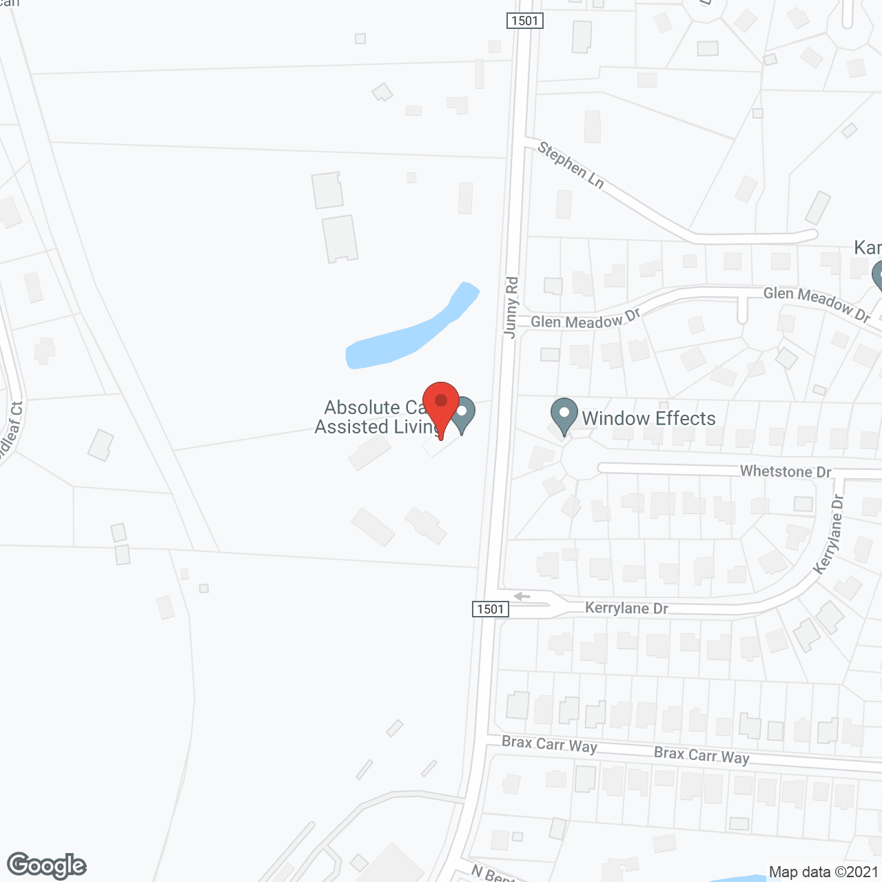 Map of the neighborhood around Absolute Care Assisted Living