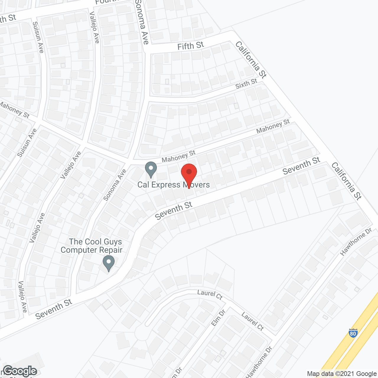 Map of the neighborhood around Seventh Heaven Care Home