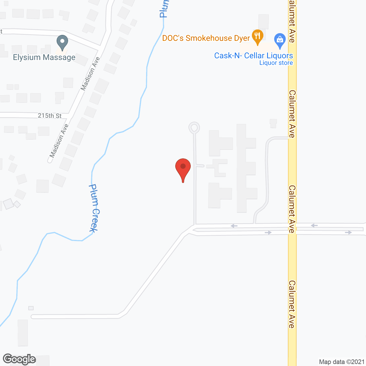 Map of the neighborhood around Ignite Medical Resort Dyer