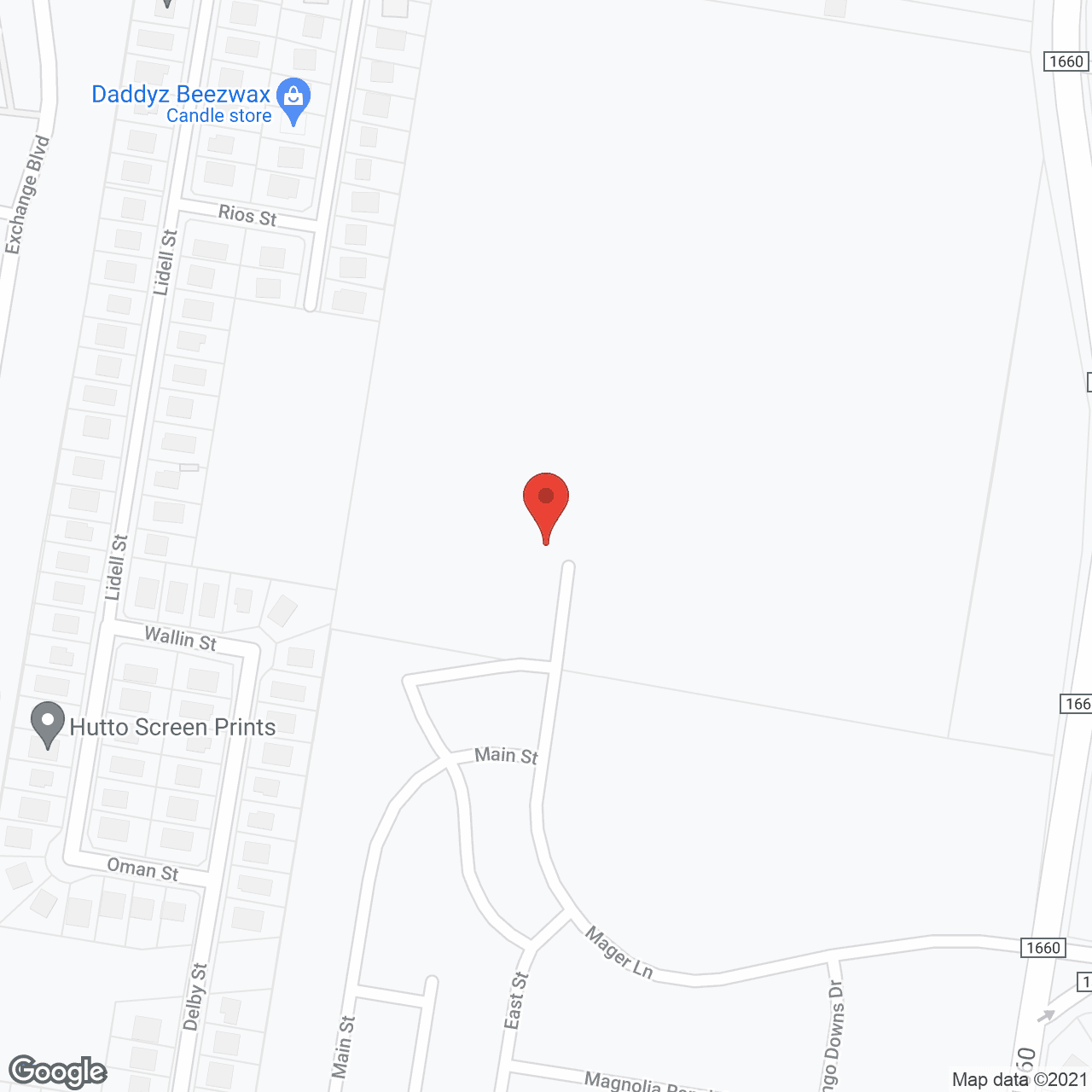 Map of the neighborhood around Falcon Ridge Rehabilitation