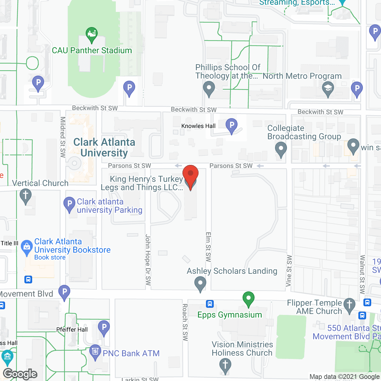 Map of the neighborhood around Oasis at Scholars Landing