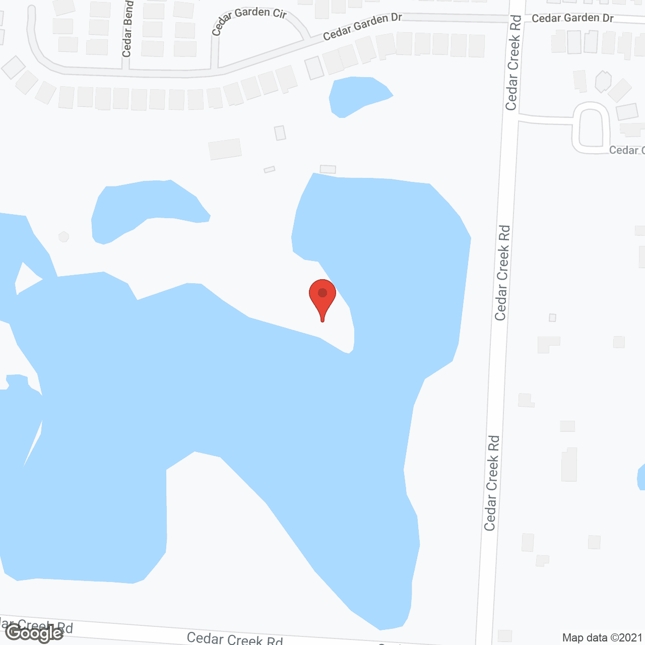 Map of the neighborhood around Traditions at Beaumont
