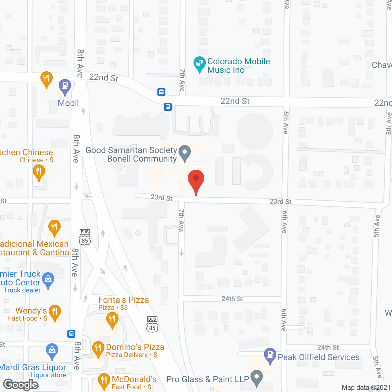 Good Samaritan Society - Greeley Communities in google map