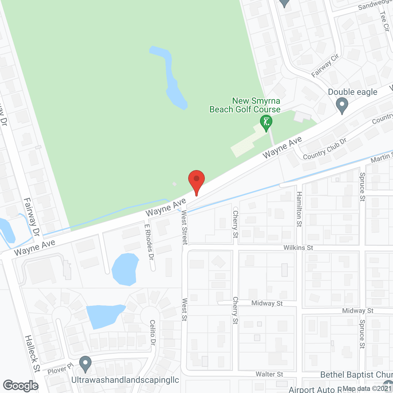 Map of the neighborhood around Fairgreen Assisted Living, Inc