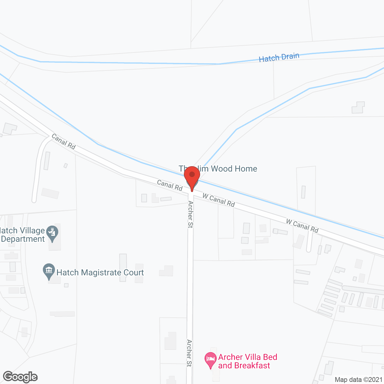 Map of the neighborhood around Country Sunset