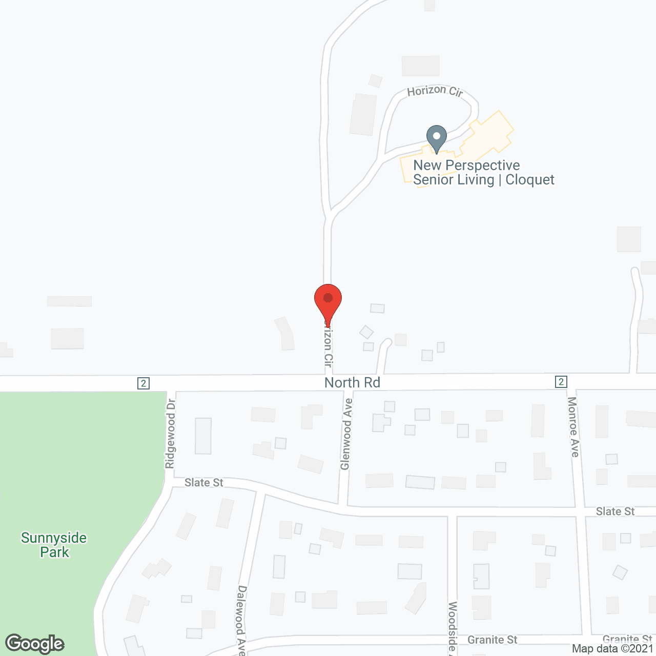 Map of the neighborhood around New Perspective Cloquet and Barnum