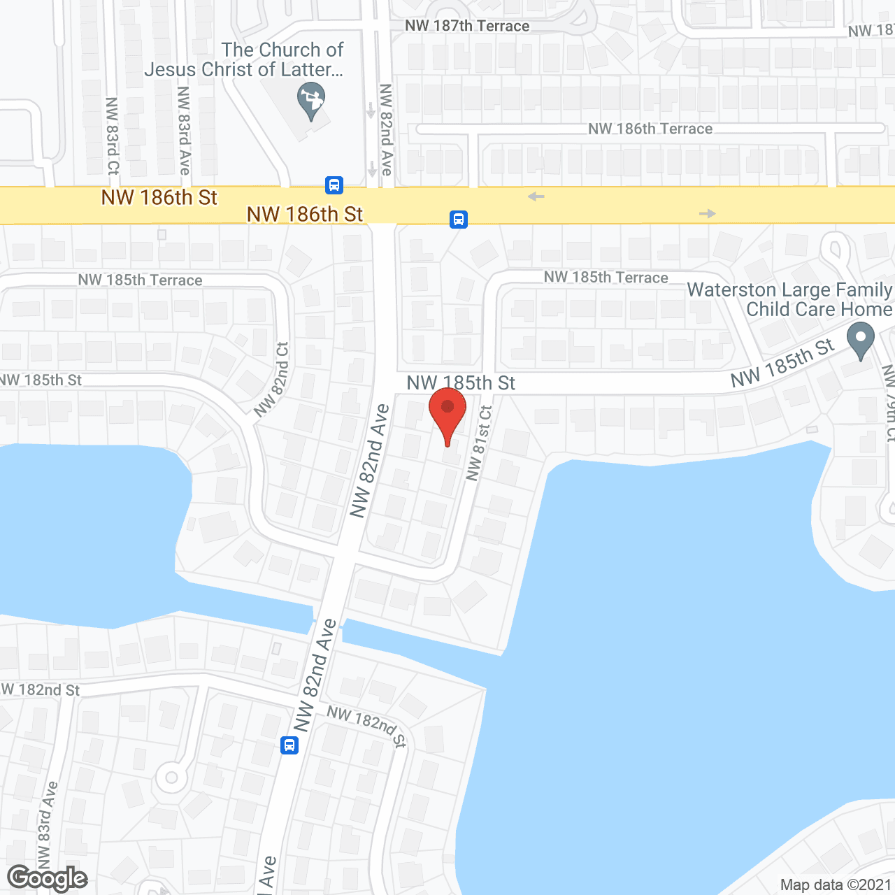 Map of the neighborhood around A Sweet Assisted Living Facility Inc