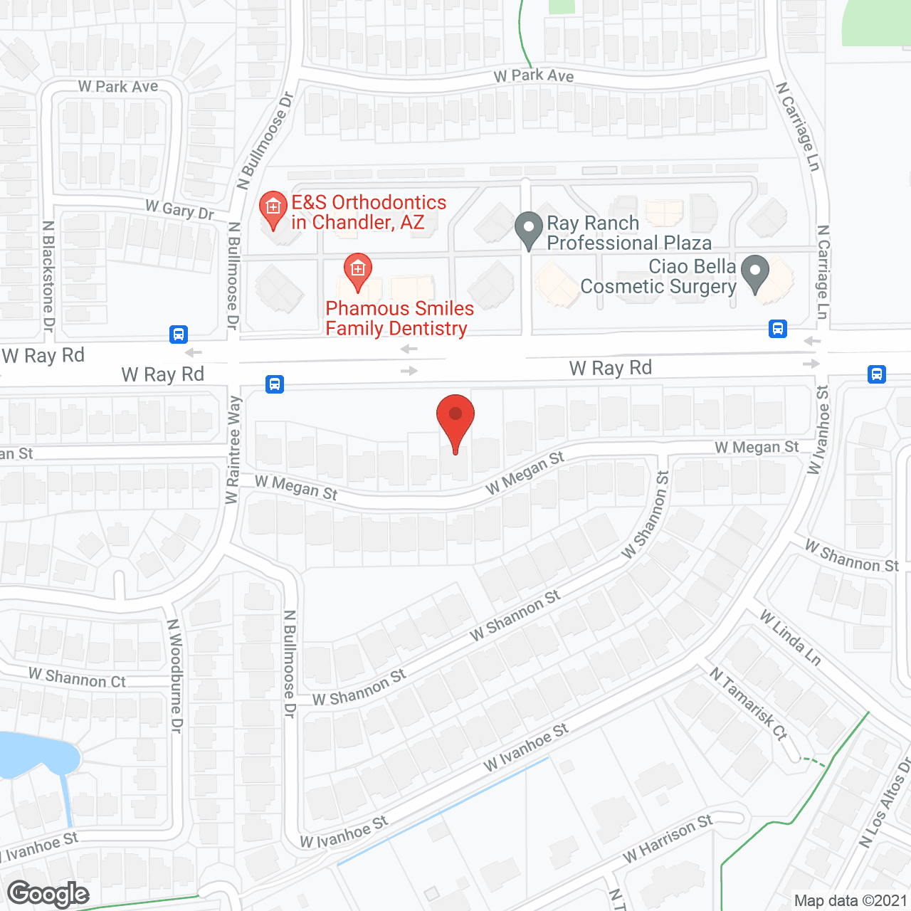 Map of the neighborhood around Caring Hearts Assisted Living LLC