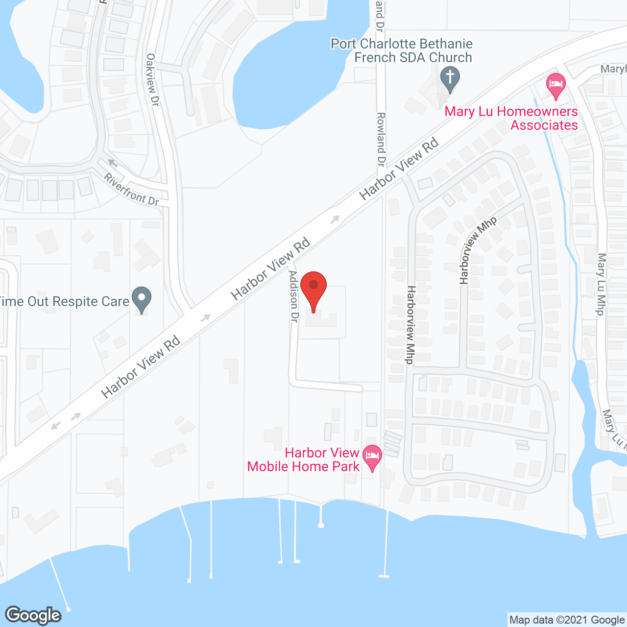 Map of the neighborhood around Chelsea Place Assisted Living Facility