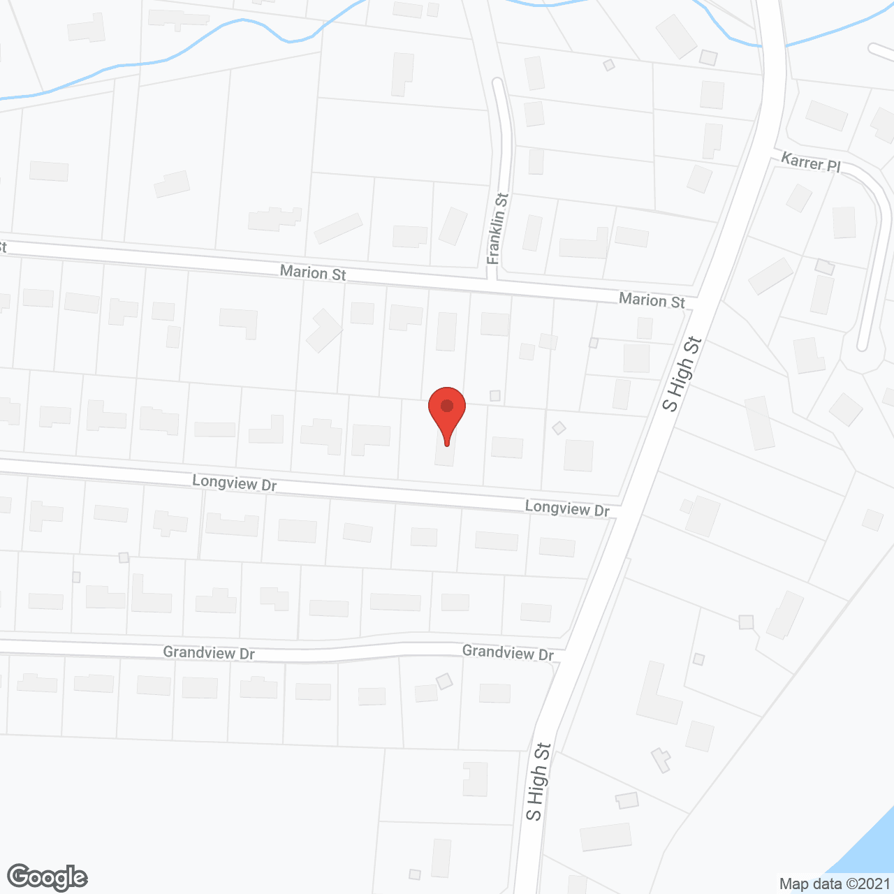 Map of the neighborhood around Our Family Home at Longview Drive
