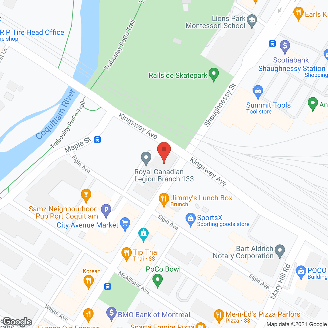 Map of the neighborhood around R.J. Kent: The Residences
