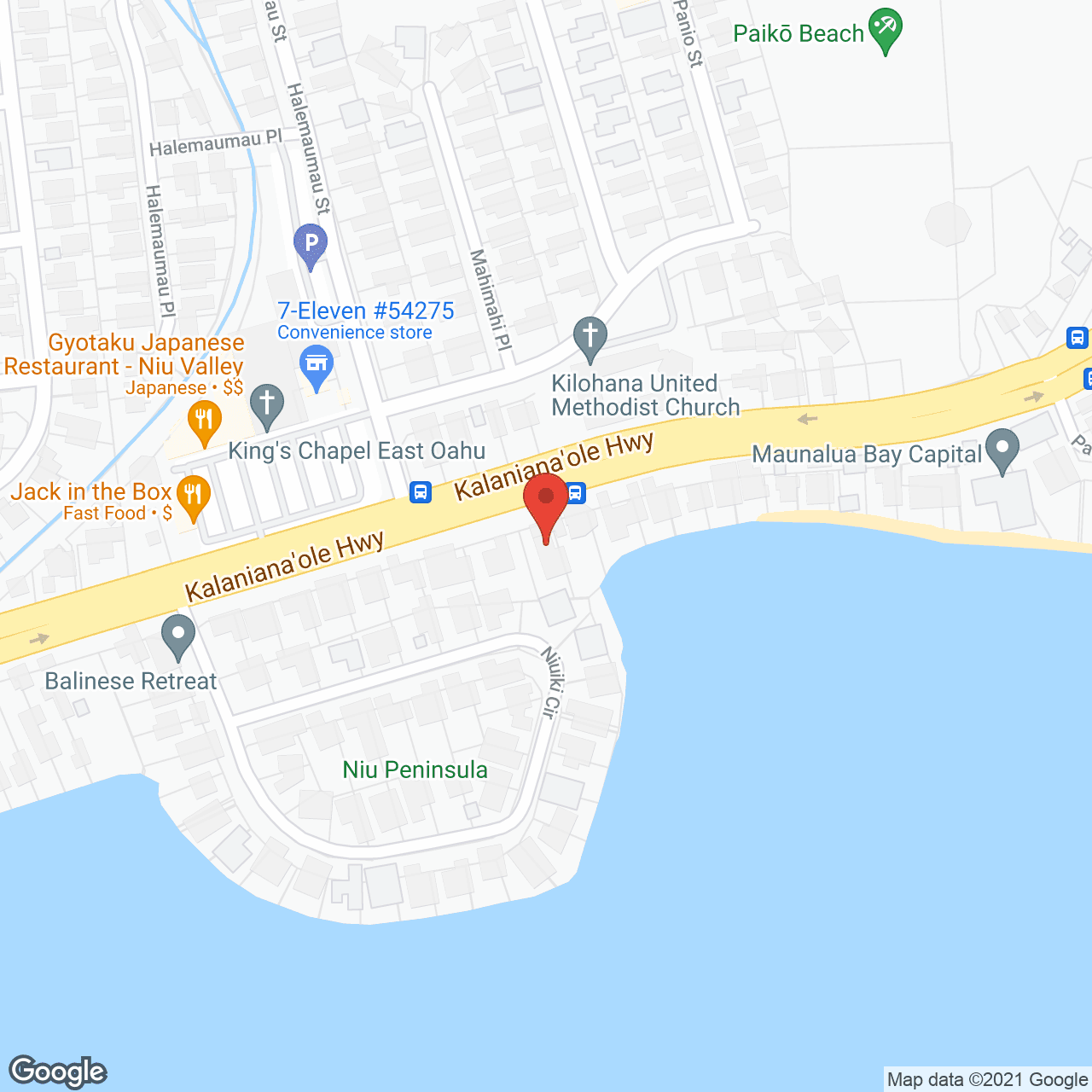 Map of the neighborhood around Faith Harbor Adult Care