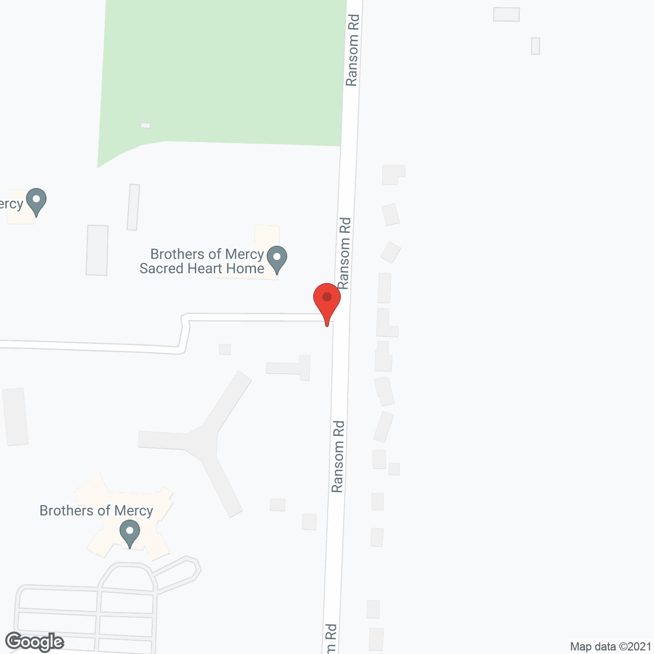 Map of the neighborhood around Montabaur Heights