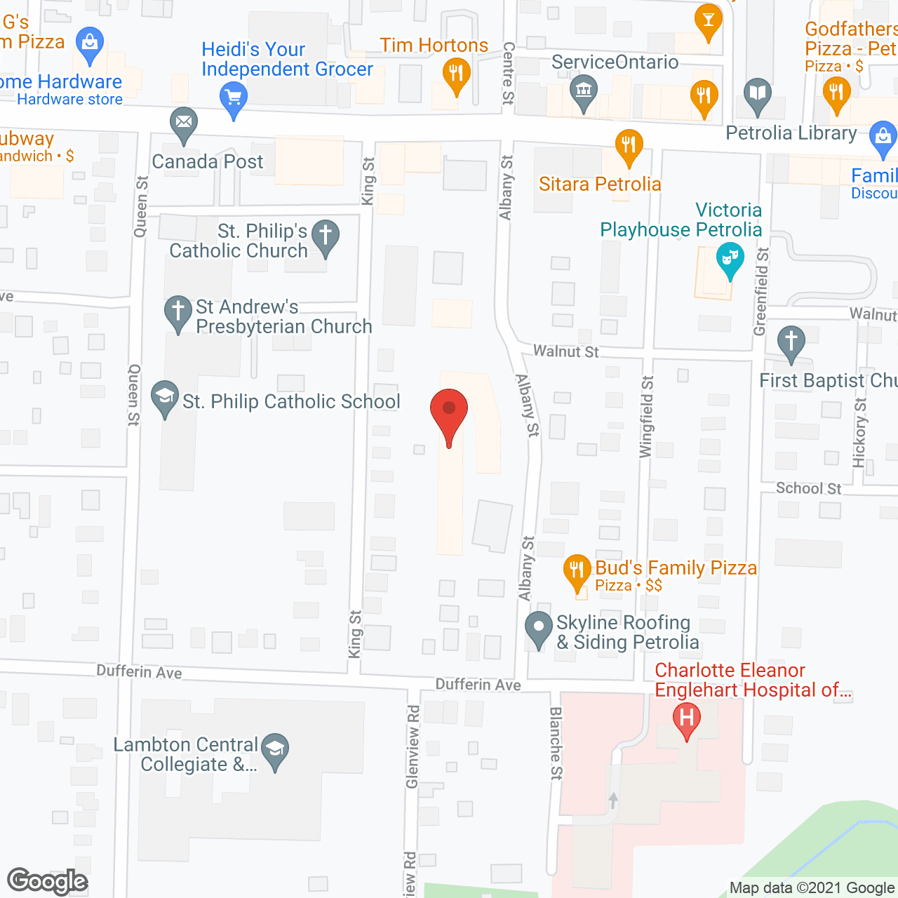 Albany Retirement Village Inc in google map