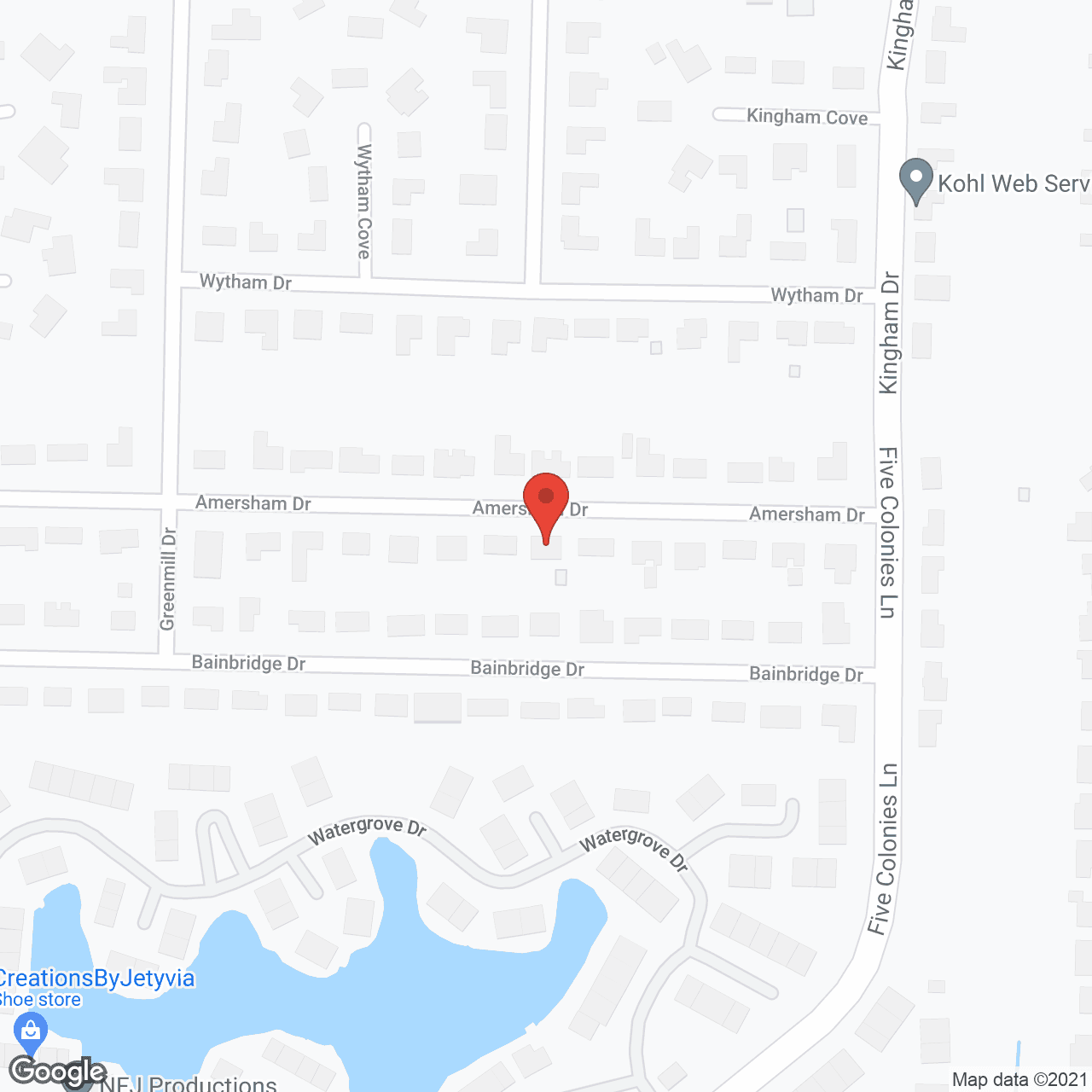 Map of the neighborhood around Loving Hearts Care Home