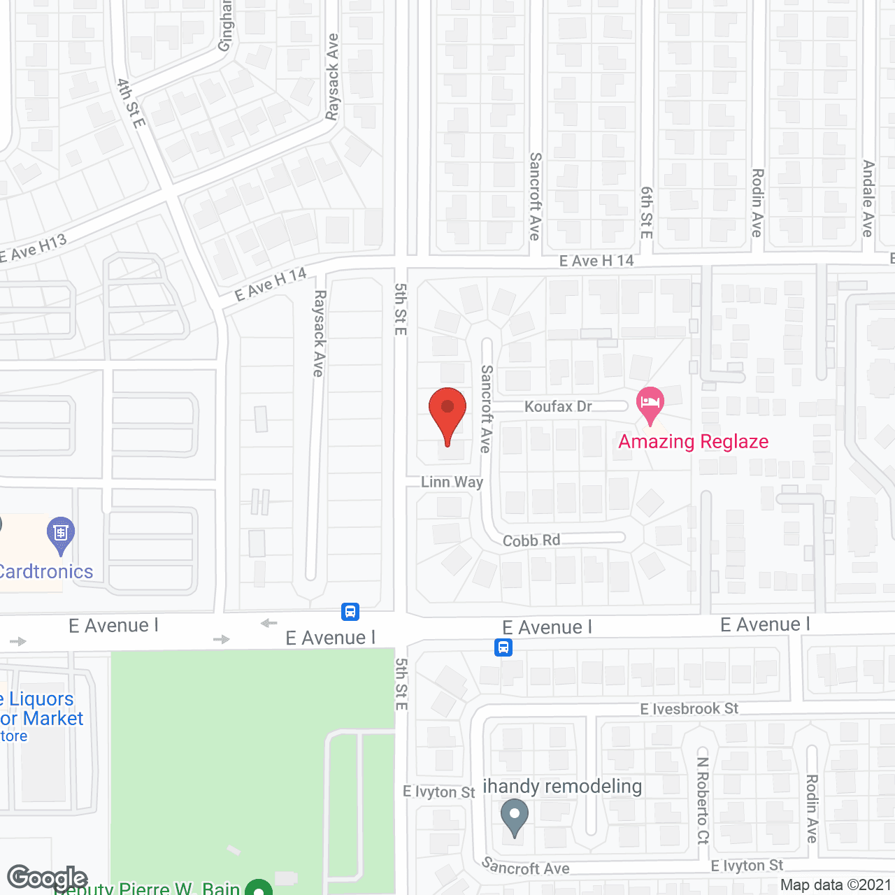 Evergreen Elderly Care Living in google map