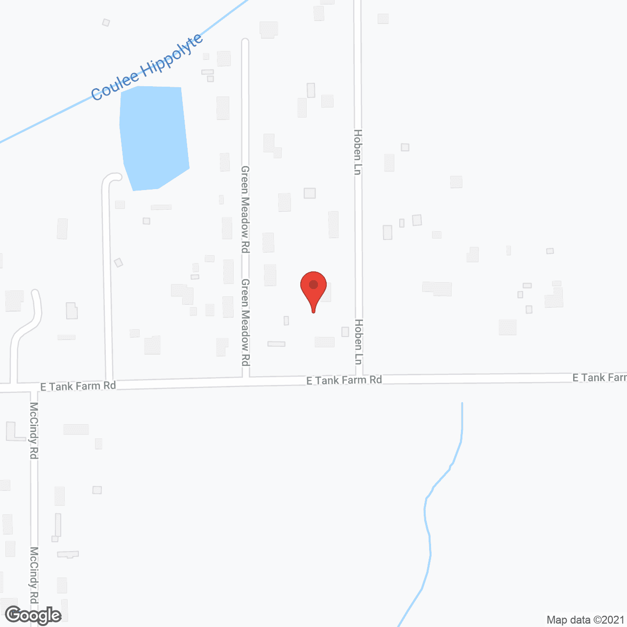 Map of the neighborhood around The Verandah Retirement Community