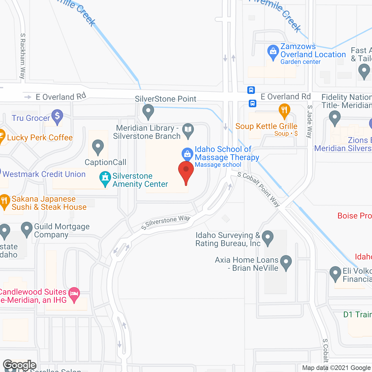 Map of the neighborhood around Heart N Home Hospice & Palliative Care