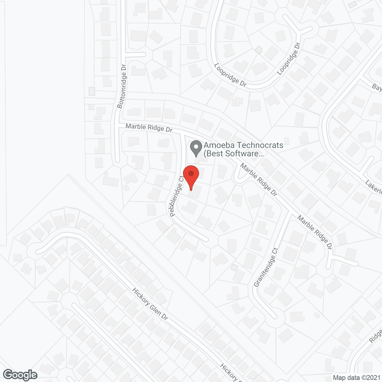 Map of the neighborhood around Samson Villa of Orange Park
