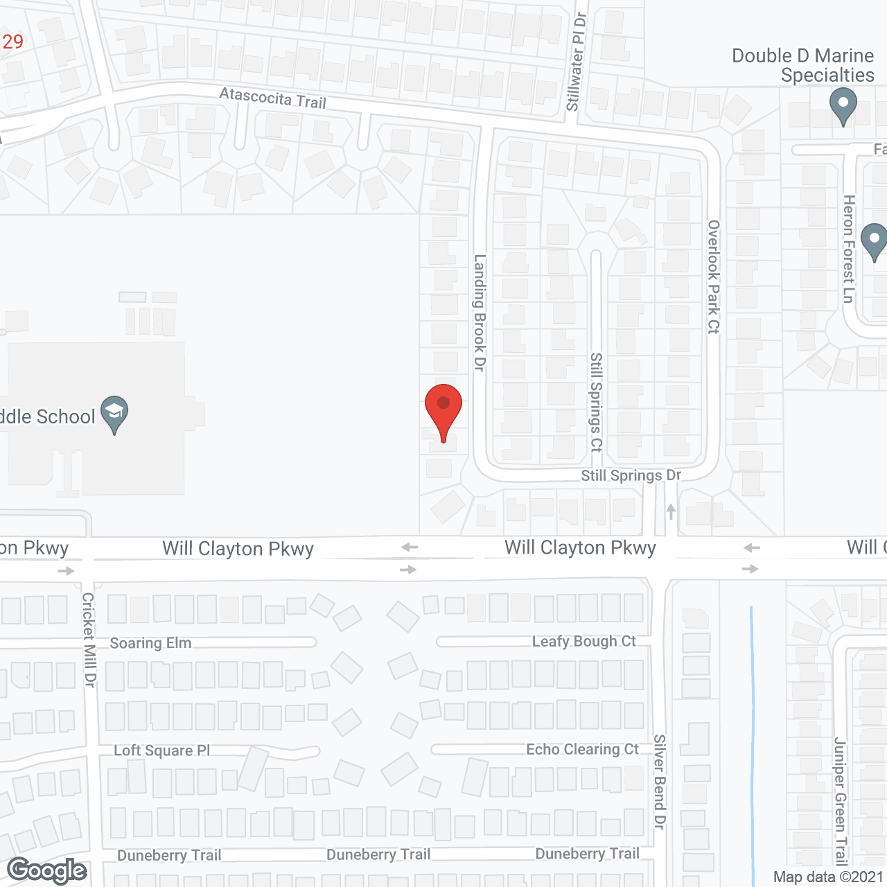 Map of the neighborhood around Atascocita Senior Care Home, Inc
