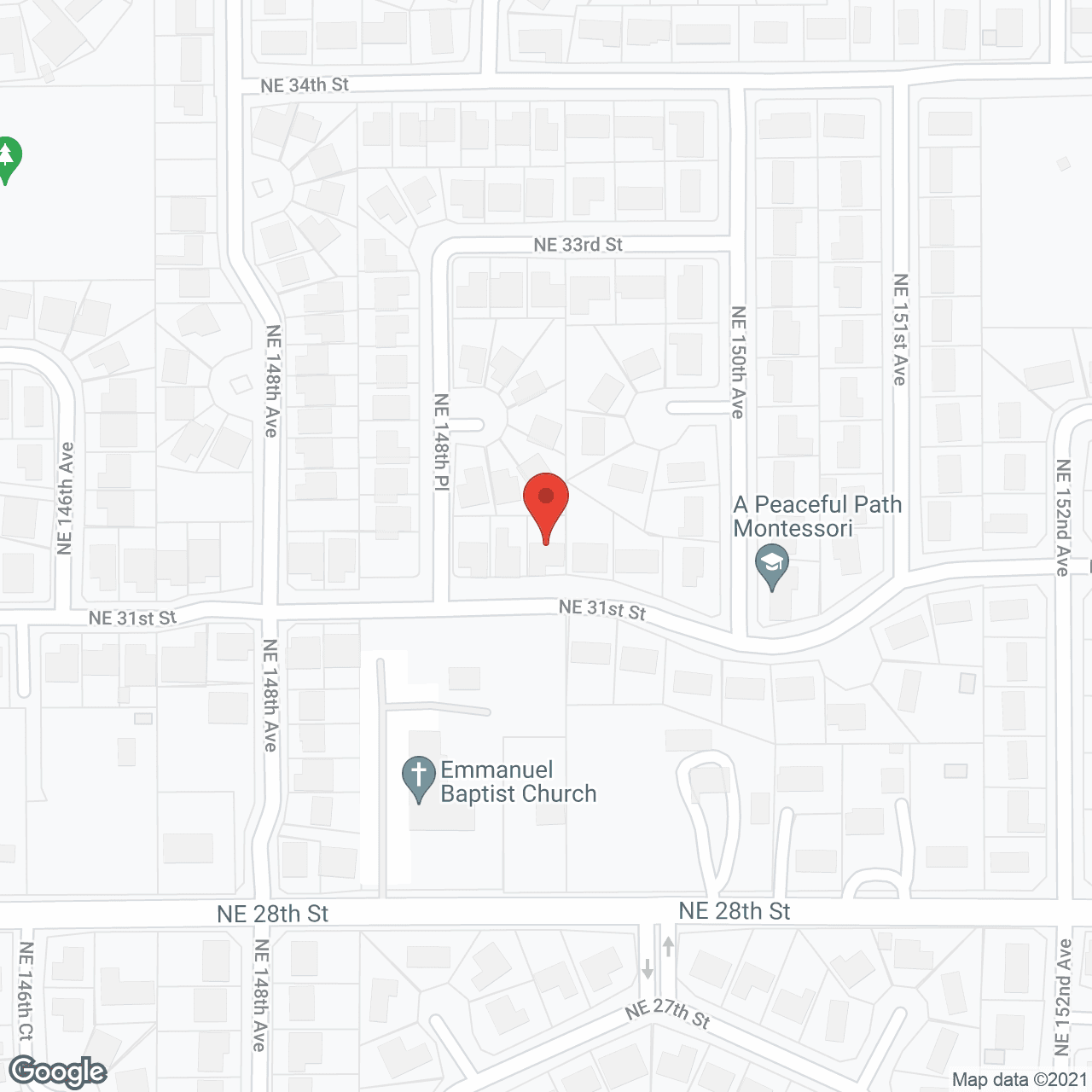 Map of the neighborhood around The Finest Care AFH, LLC