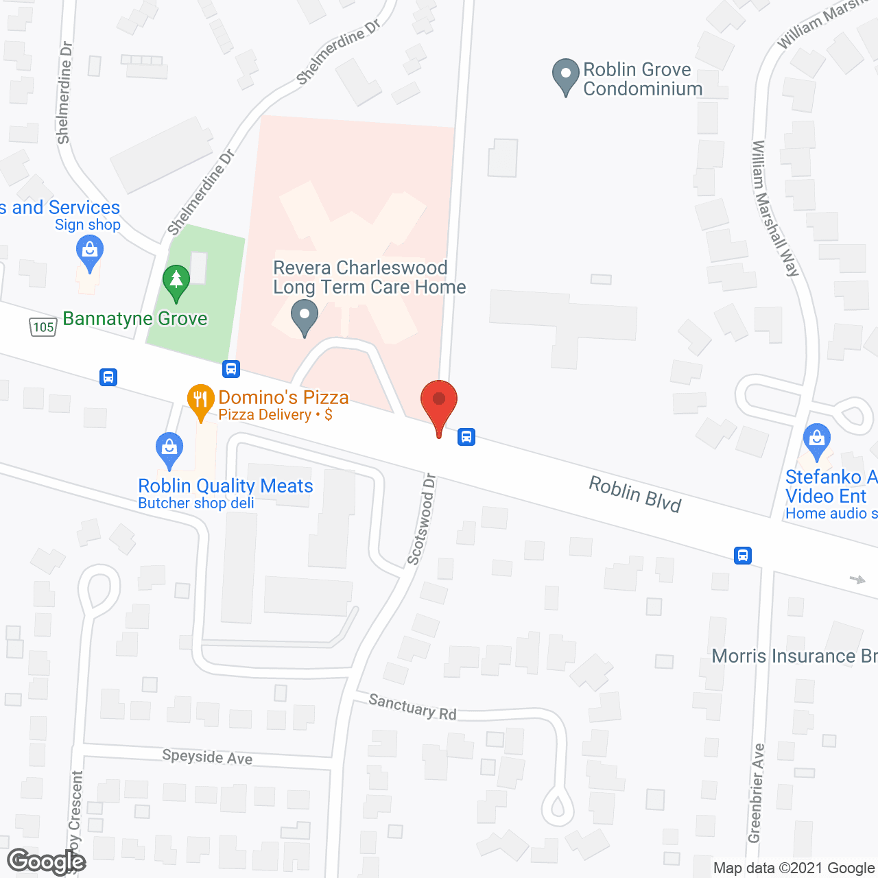 Map of the neighborhood around Vasa Lund Estates Inc