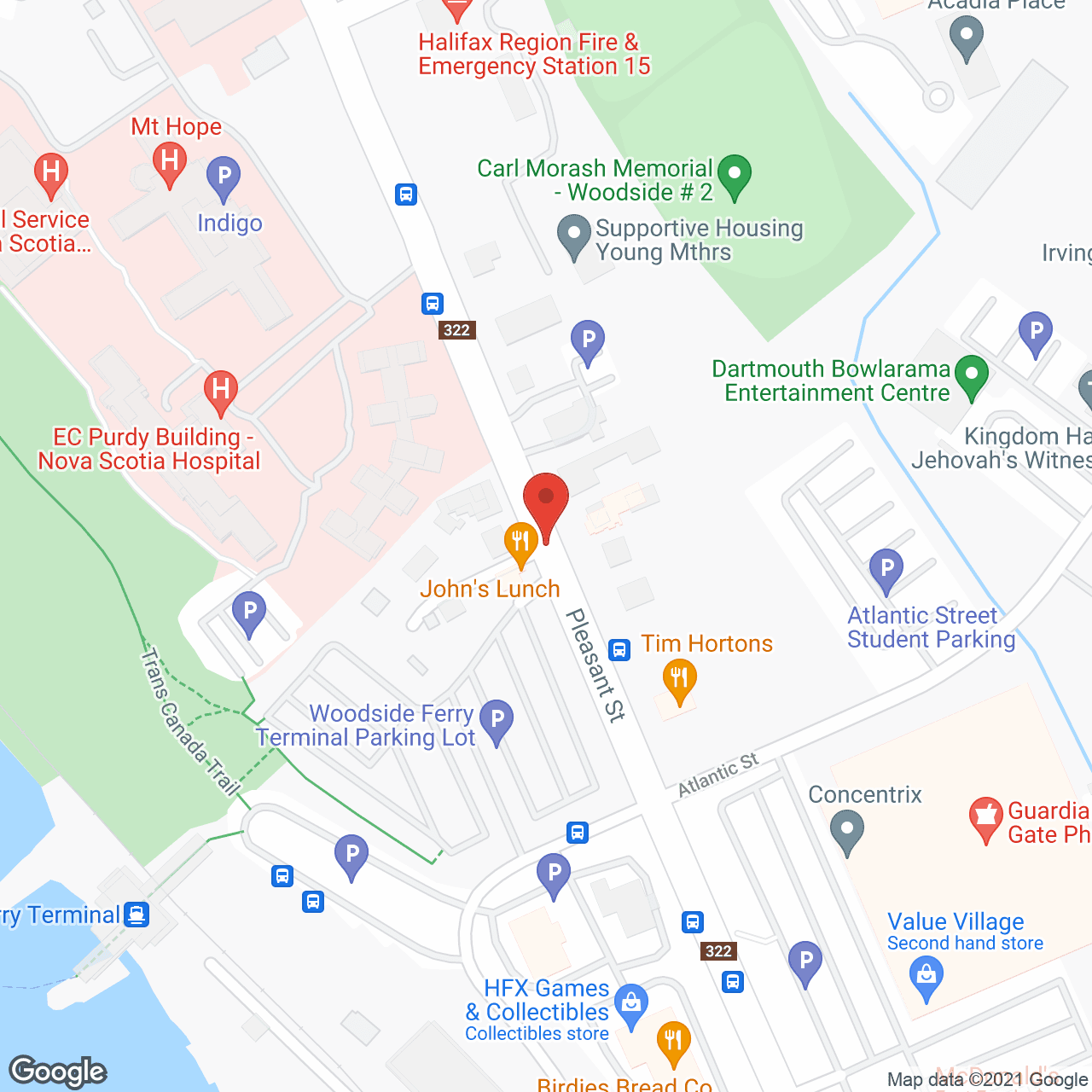 Map of the neighborhood around Southwood Villa Ltd