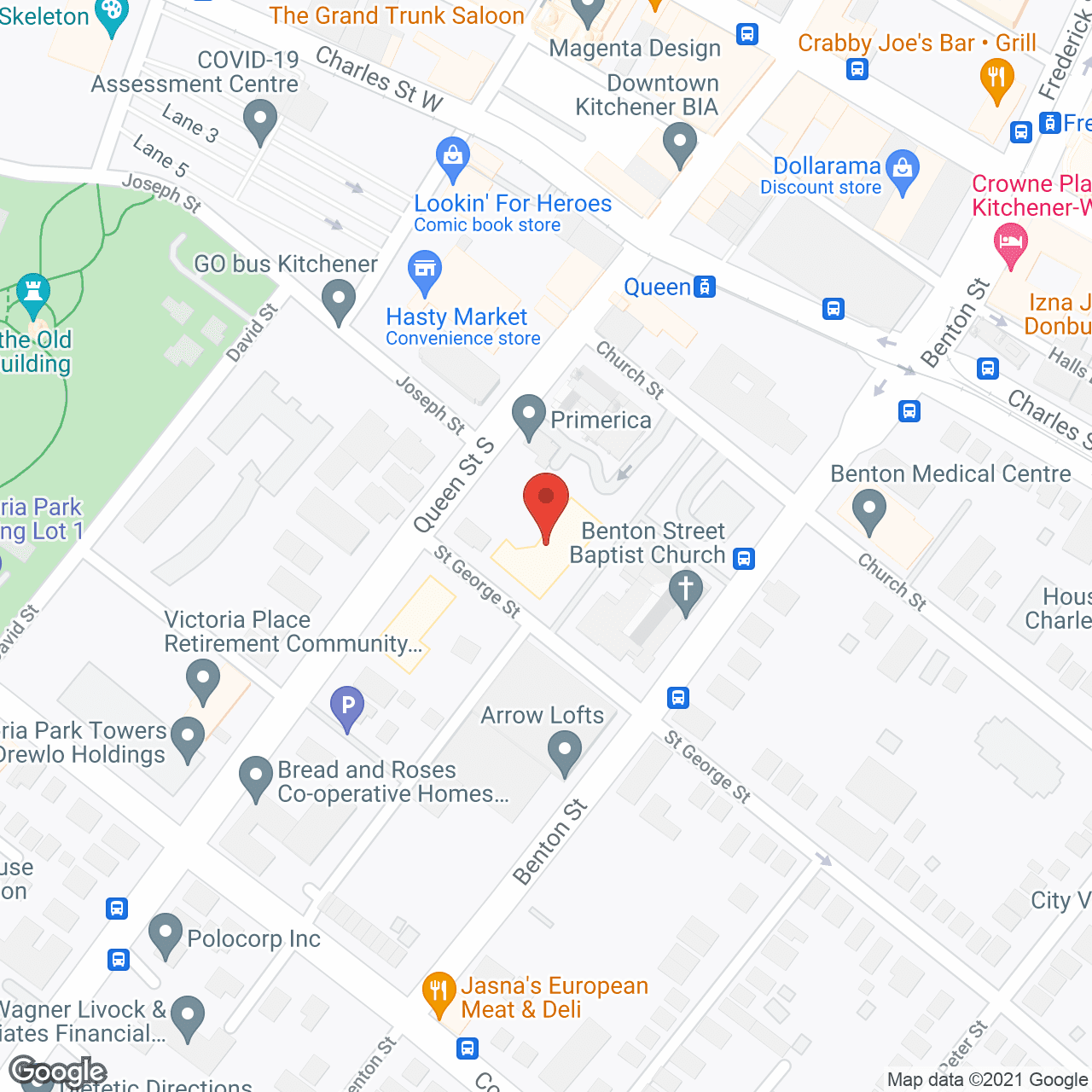 Map of the neighborhood around Sandhills Christian Community