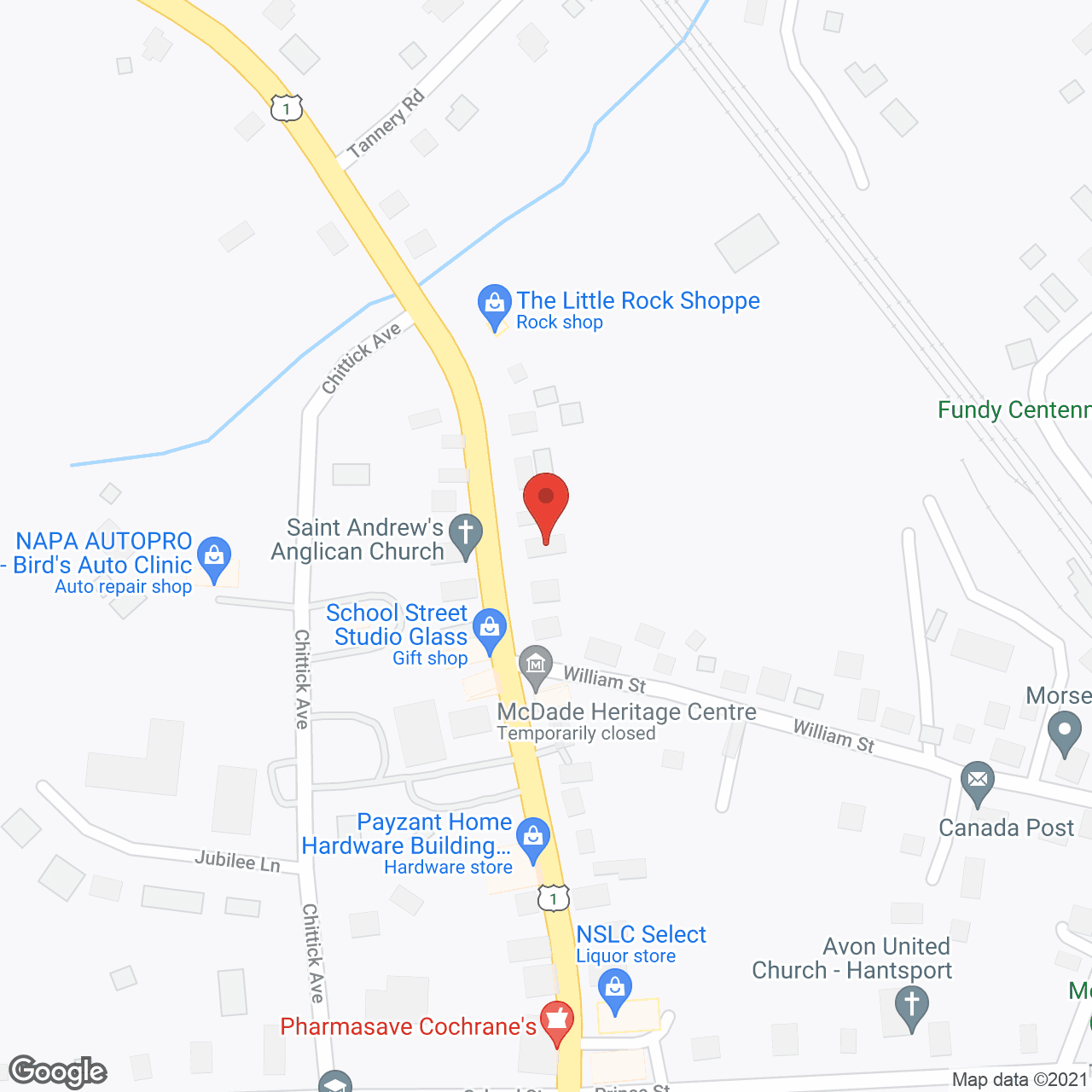 Map of the neighborhood around Rose-Marie Care Home
