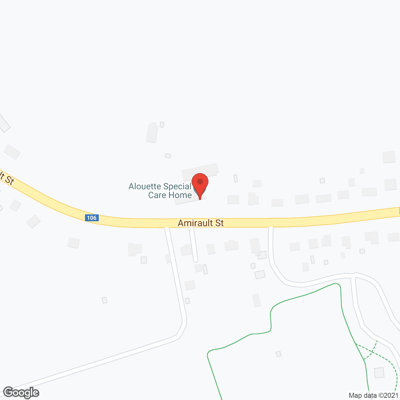 Map of the neighborhood around Residence De Laboiteau